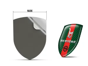 Bertone Domed Decals Sticker Car Durable Limited Style